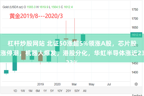 杠杆炒股网站 北证50涨超5%领涨A股，芯片股掀涨停潮，机器人爆发，港股分化，华虹半导体涨近23%