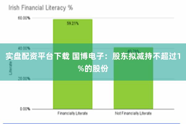 实盘配资平台下载 国博电子：股东拟减持不超过1%的股份